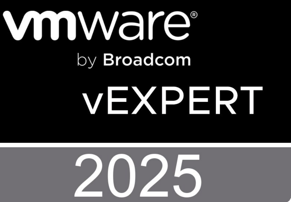 ð¥ Mamy to! VMware vExpert Award 2025! ð¥